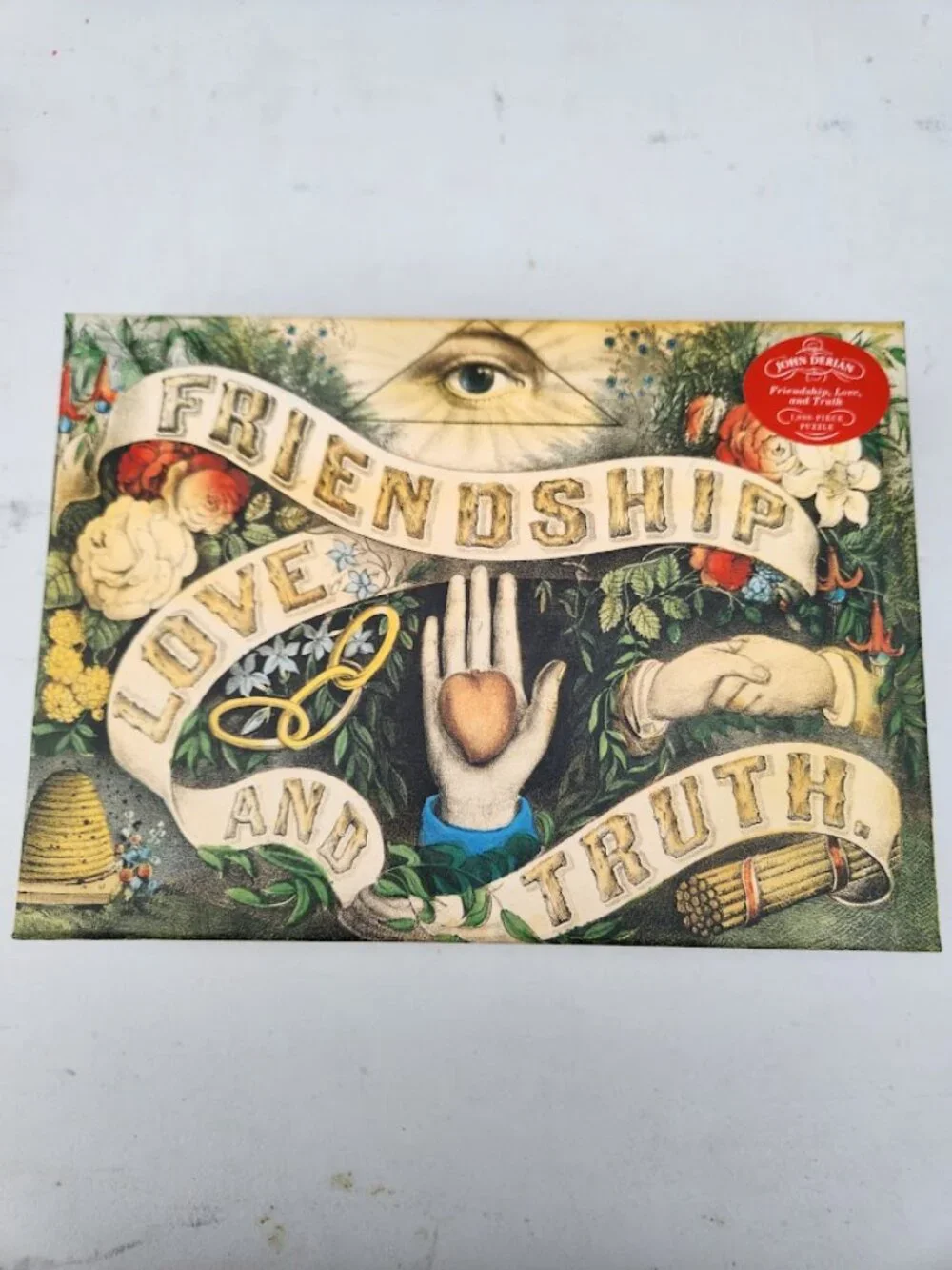 1000 Piece Jigsaw Puzzle Vintage Artwork Friendship Love Truth by John Derian